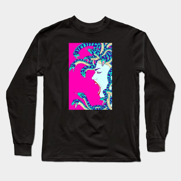 Medusa Long Sleeve T-Shirt by Indi Martin